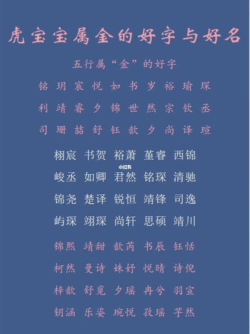 金姓男孩名字大全