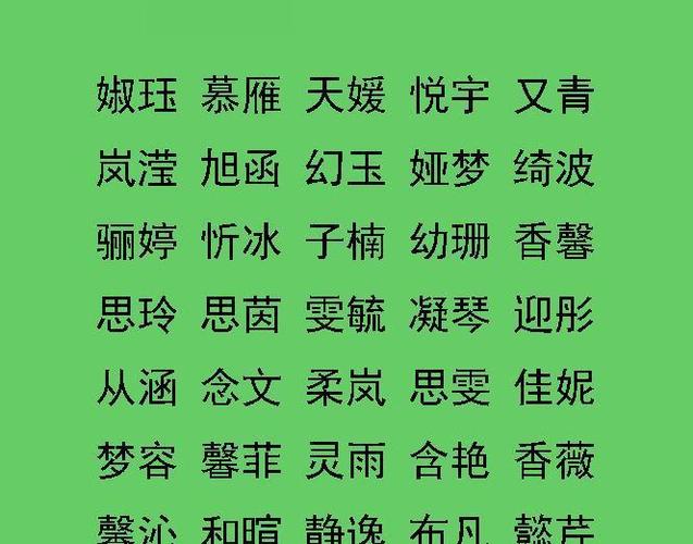 诗字取名女孩名字寓意好运起名