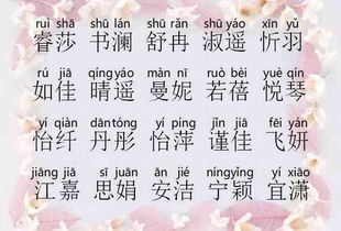 好听有文化的女孩名字